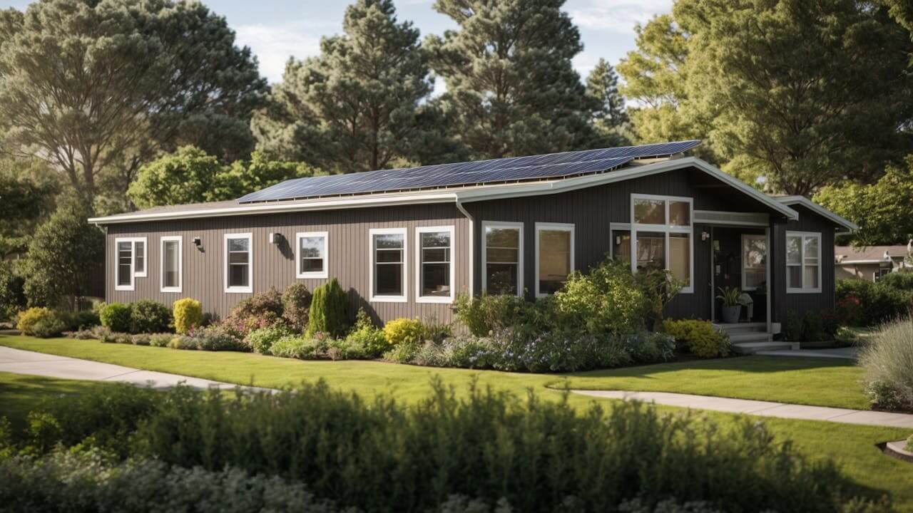 energy-efficient manufactured home